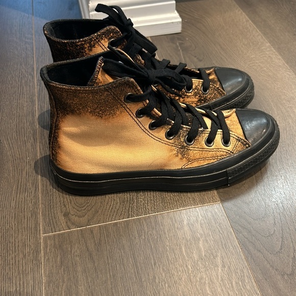 Converse Chuck Taylor All Star Bleached Look Hi-Top Sneakers Women’s Size 7.5 - Picture 10 of 17